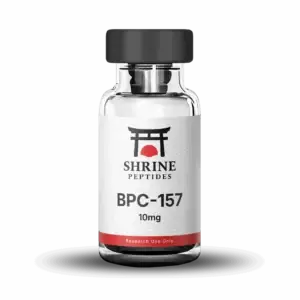 BPC 157 () 10mg research peptide vial - BPC 157 () peptide for laboratory research - Shrine Peptides