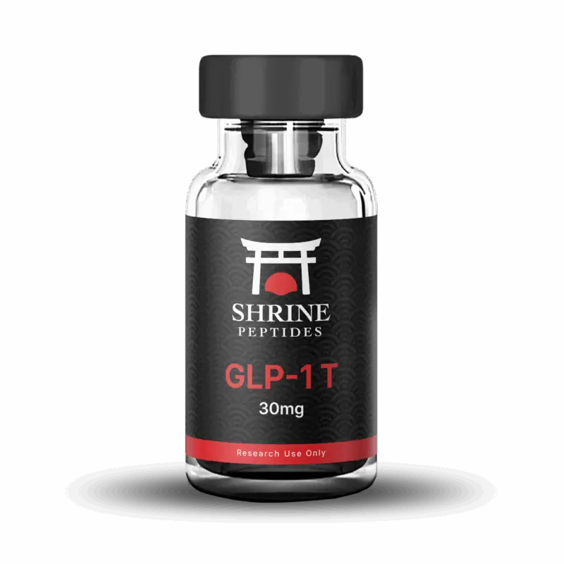 GLP 1 T (Tirzepatide) () 30mg research peptide vial - GLP 1 T (Tirzepatide) () peptide for laboratory research - Shrine Pe...