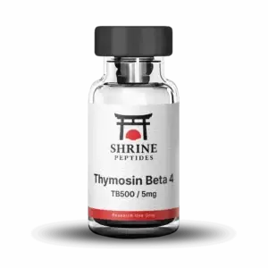 TB 500 () 5mg research peptide vial - TB 500 () peptide for laboratory research - Shrine Peptides