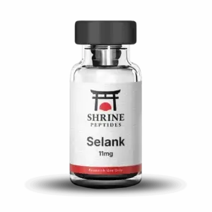 Selank () 11mg research peptide vial - Selank () peptide for laboratory research - Shrine Peptides