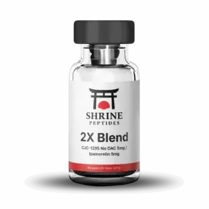 CJC 1295 + Ipamorelin Blend () 10mg research peptide vial - CJC 1295 + Ipamorelin Blend () peptide for laboratory research...