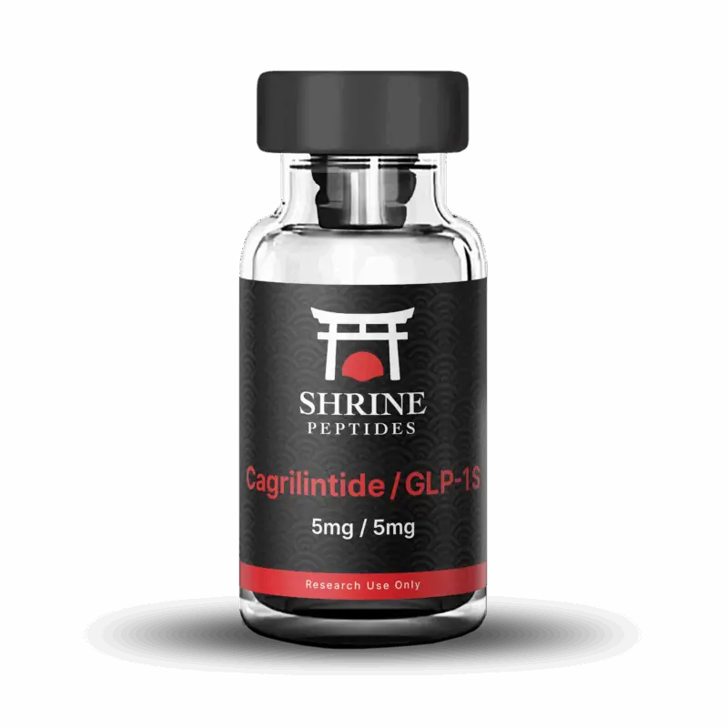 Cagrilintide + GLP-1/() 5mg research peptide vial - Cagrilintide + GLP-1/() peptide for laboratory research - Sh...