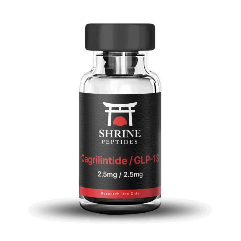 Cagrilintide + GLP-1/() 2.5mg research peptide vial - Cagrilintide + GLP-1/() peptide for laboratory research - ...