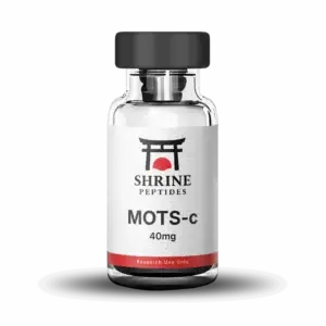 MOTS c () 40mg research peptide vial - MOTS c () peptide for laboratory research - Shrine Peptides